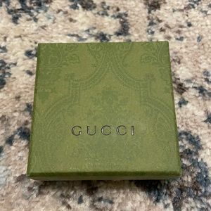 Gucci small jewelry box empty